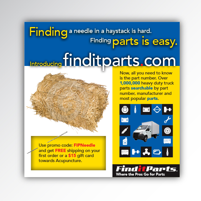 FindItParts print ad